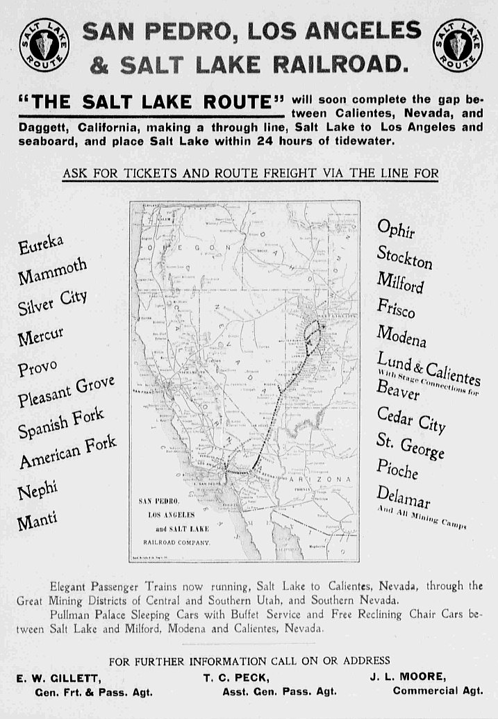 Los Angeles and Salt Lake Railroad Wiki Everipedia