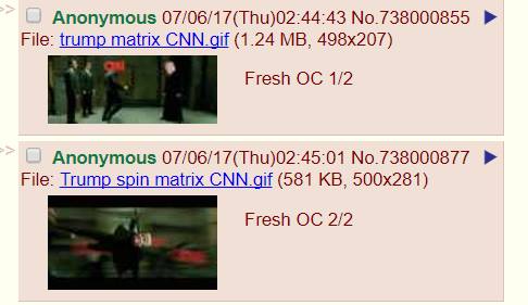 Trump Matrix memes receive dubs on 4chan​