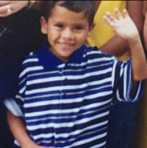 Eden as a young boy