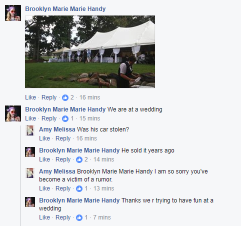 Joel and his girlfriend at a wedding