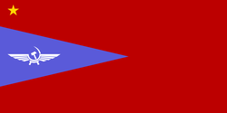 Aeroflot 's flag during the Soviet era