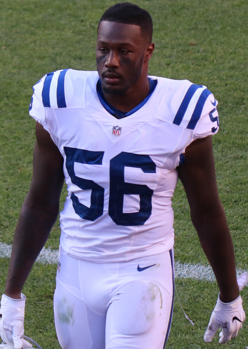 Ayers with the Colts in 2016