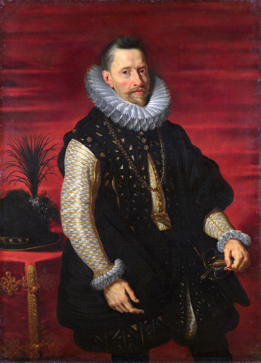 Portrait by <a href="/content/Peter_Paul_Rubens" style="color:blue">Rubens</a>, c. 1615<a href="/content/S%C3%A3o_Paulo_Museum_of_Art" style="color:blue">São Paulo Museum of Art</a> collection