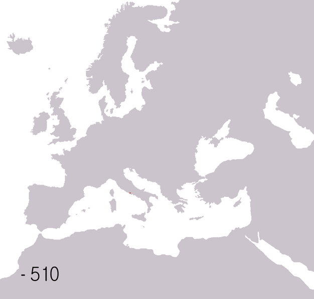 Territories of the Roman civilization:
<a href="/content/Roman_Republic" style="color:blue">Roman Republic</a>
<a href="/content/Roman_Empire" style="color:blue">Roman Empire</a>
<a href="/content/Western_Roman_Empire" style="color:blue">Western Roman Empire</a>
<a href="/content/Byzantine_Empire" style="color:blue">Eastern Roman Empire</a>