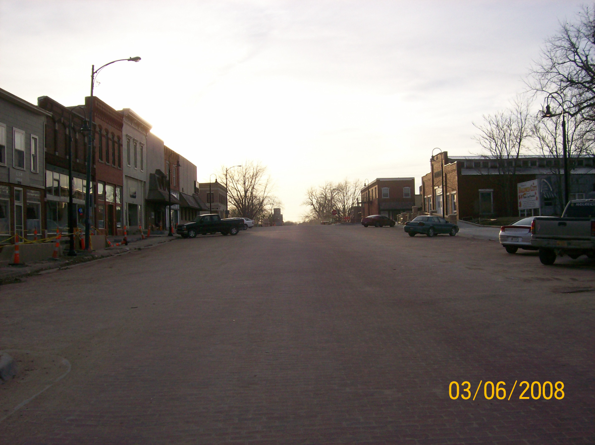Downtown Baldwin City (2008)