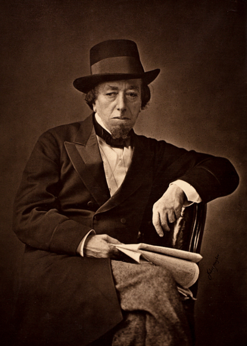 Disraeli, photographed by Cornelius Jabez Hughes in 1878