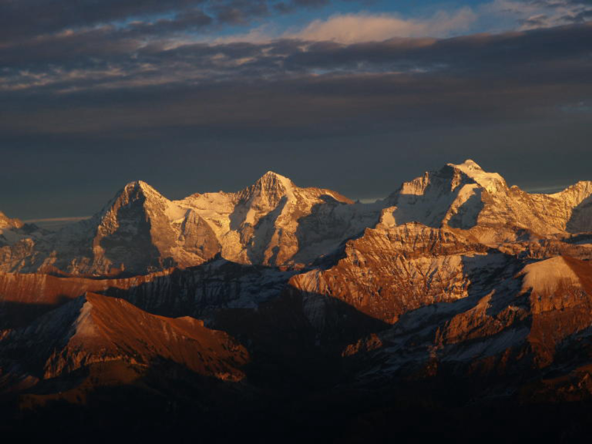 Eiger, Mönch, and Jungfrau