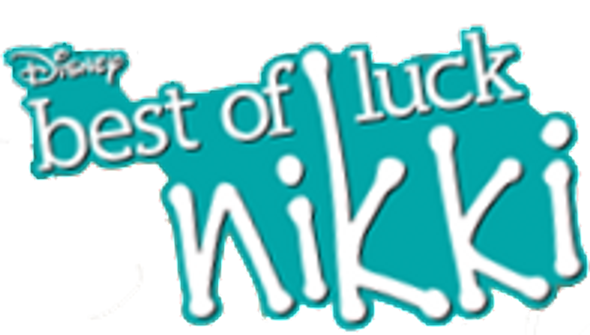 Best of luck. Nikki's логотип. Удачи Никки Дисней ситком. Good luck. Nikki logo PNG.