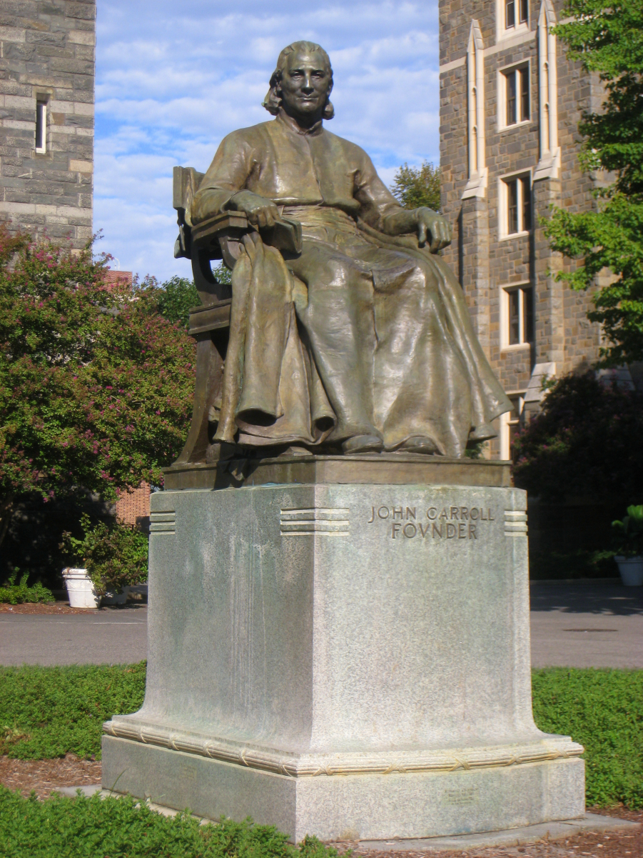 The statue in 2010