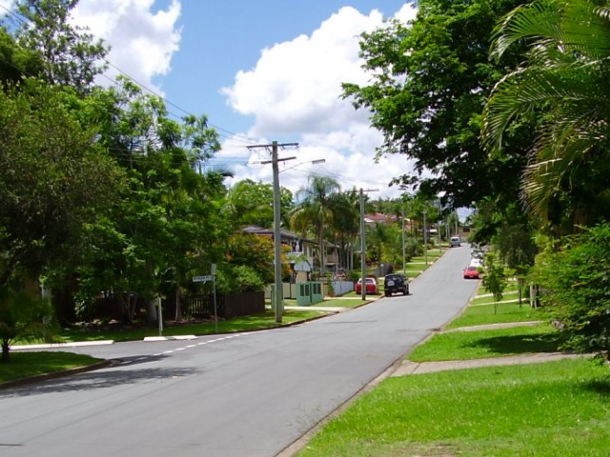 A suburban street in Bray Park