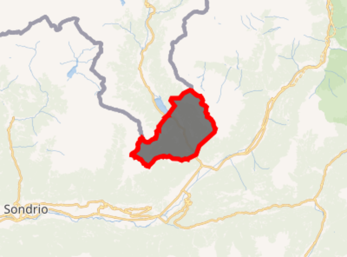 Location of Brusio