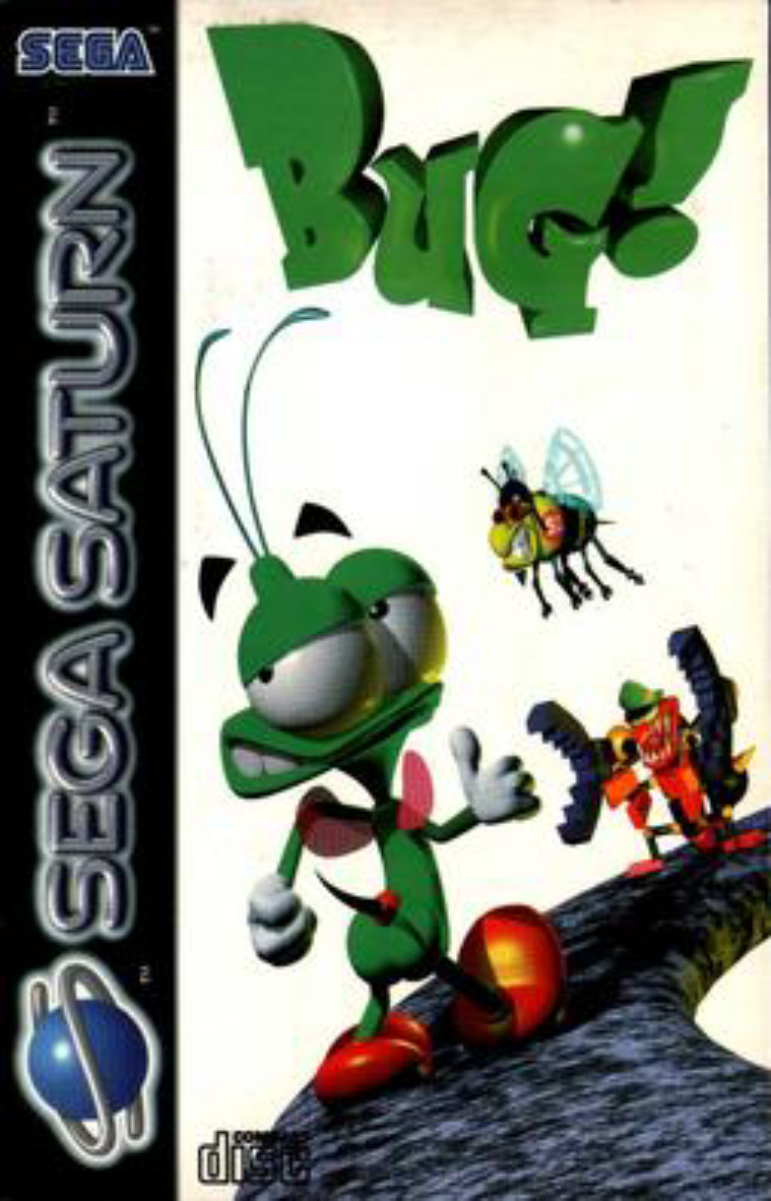 European Sega Saturn version cover art