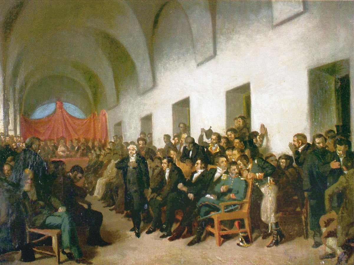 1810 meeting of the cabildo in Buenos Aires