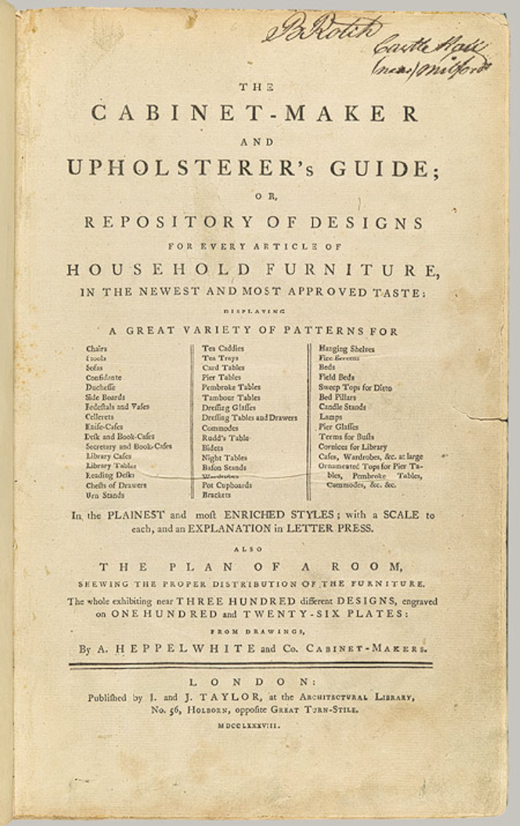 Cabinet Maker and Upholsterers Guide