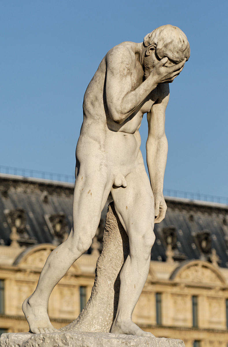 Cain, by <a href="/content/Henri_Vidal_(sculptor)" style="color:blue">Henri Vidal</a>, <a href="/content/Jardin_des_Tuileries" style="color:blue">Jardin des Tuileries</a>, <a href="/content/Paris" style="color:blue">Paris</a>