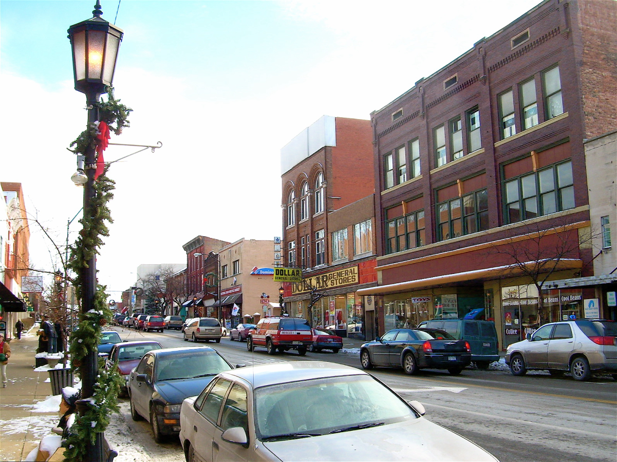 Downtown Cambridge in 2008