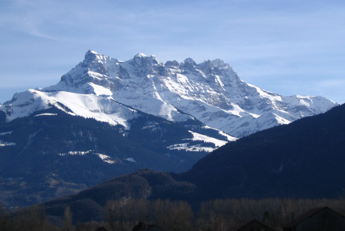 The seven summits of the Dents du Midi