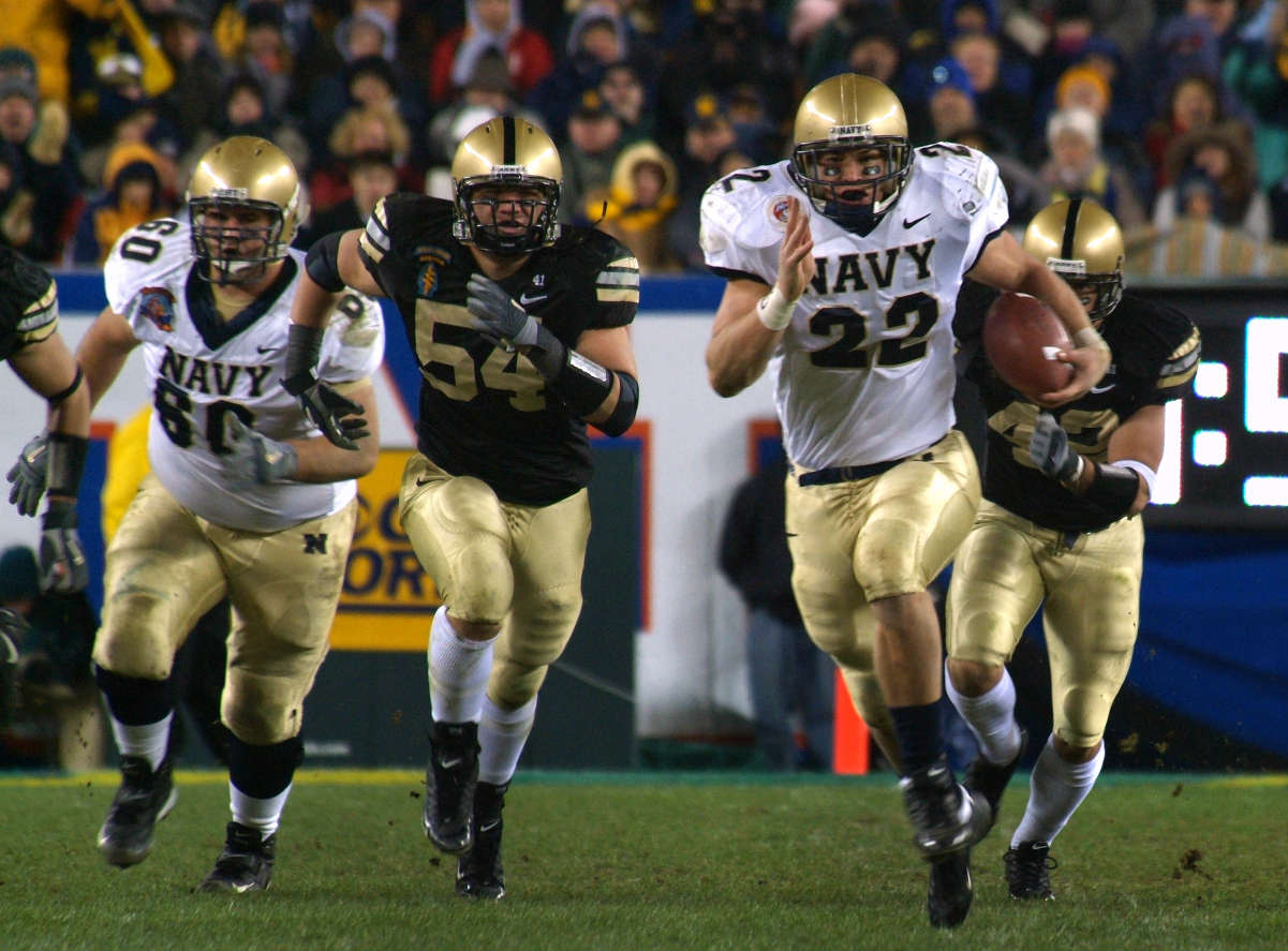 The 2005 <a href="/content/Army%E2%80%93Navy_Game" style="color:blue">Army–Navy college football game</a>