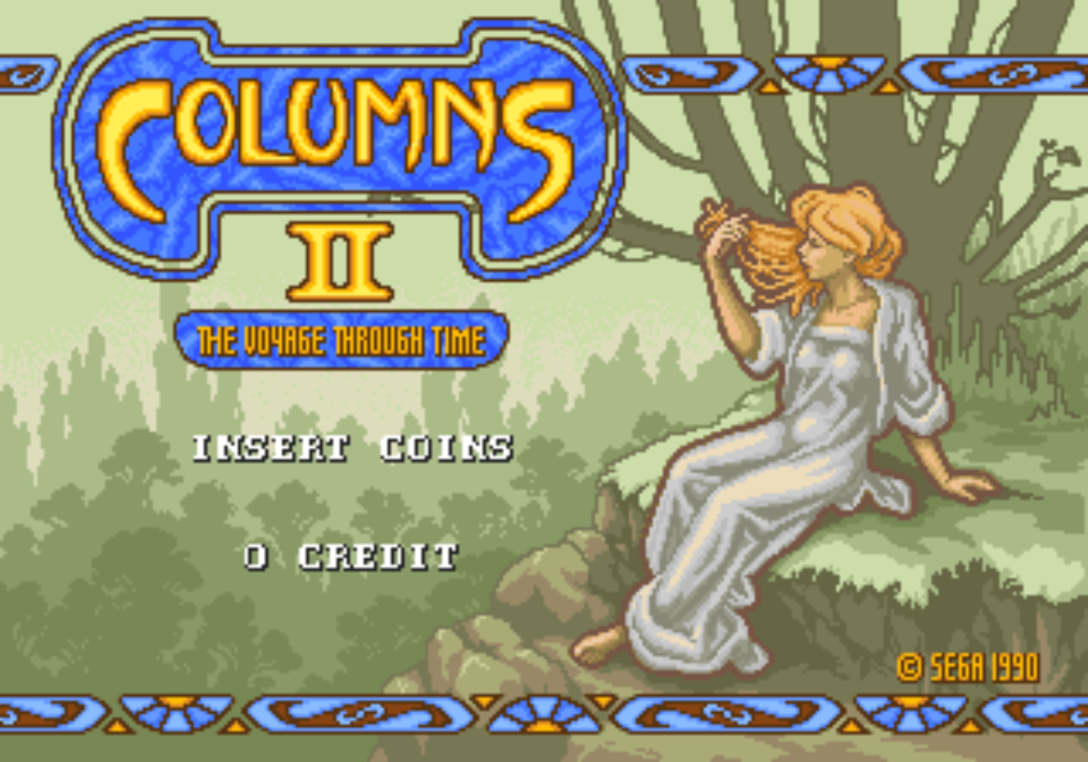 Column game. Columns игра. 2 columns. игра сега columns 3. columns (1990).