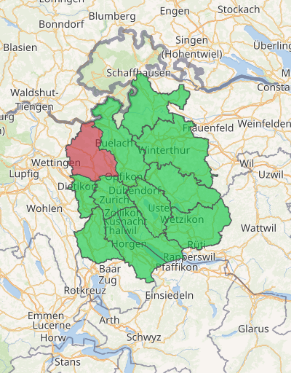 Dielsdorf District