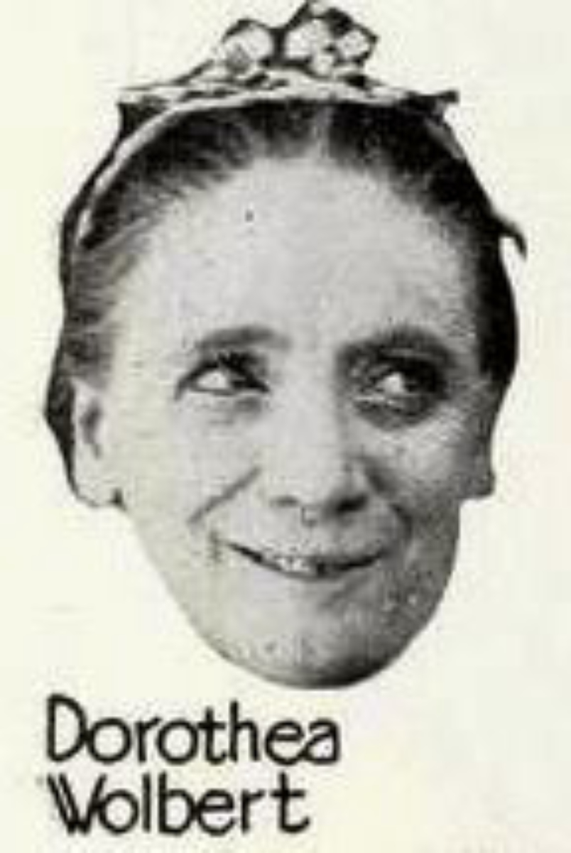 Wolbert in ad for <i>The Flirt</i>, 1922