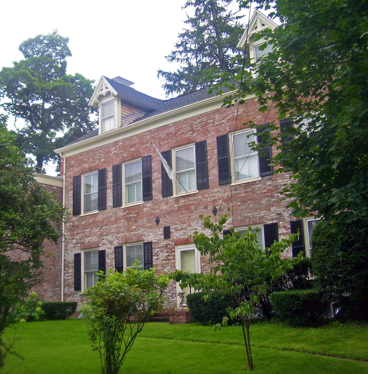 North (rear) elevation, 2008
