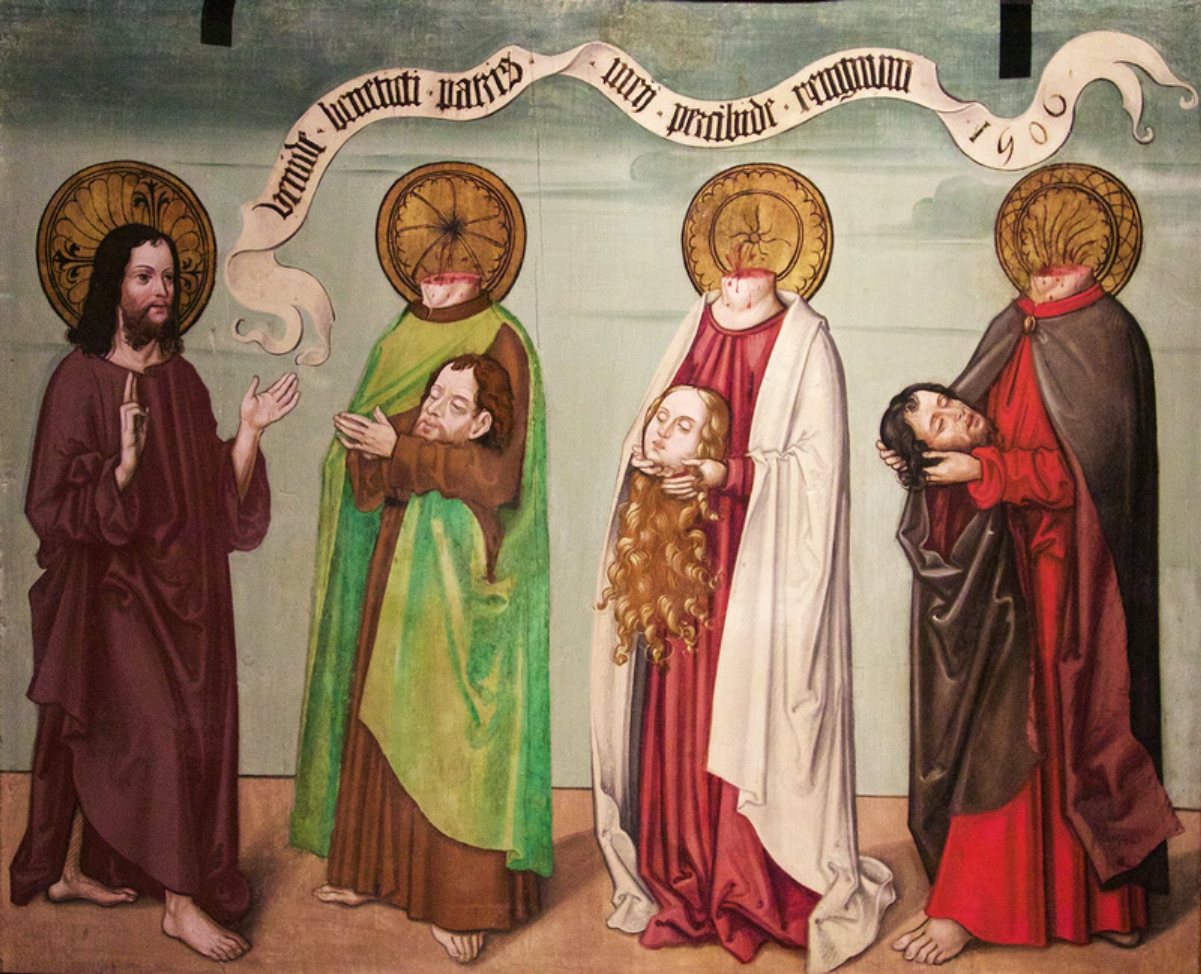 Jesus and Felix, Regula, Exuperantius, 1506