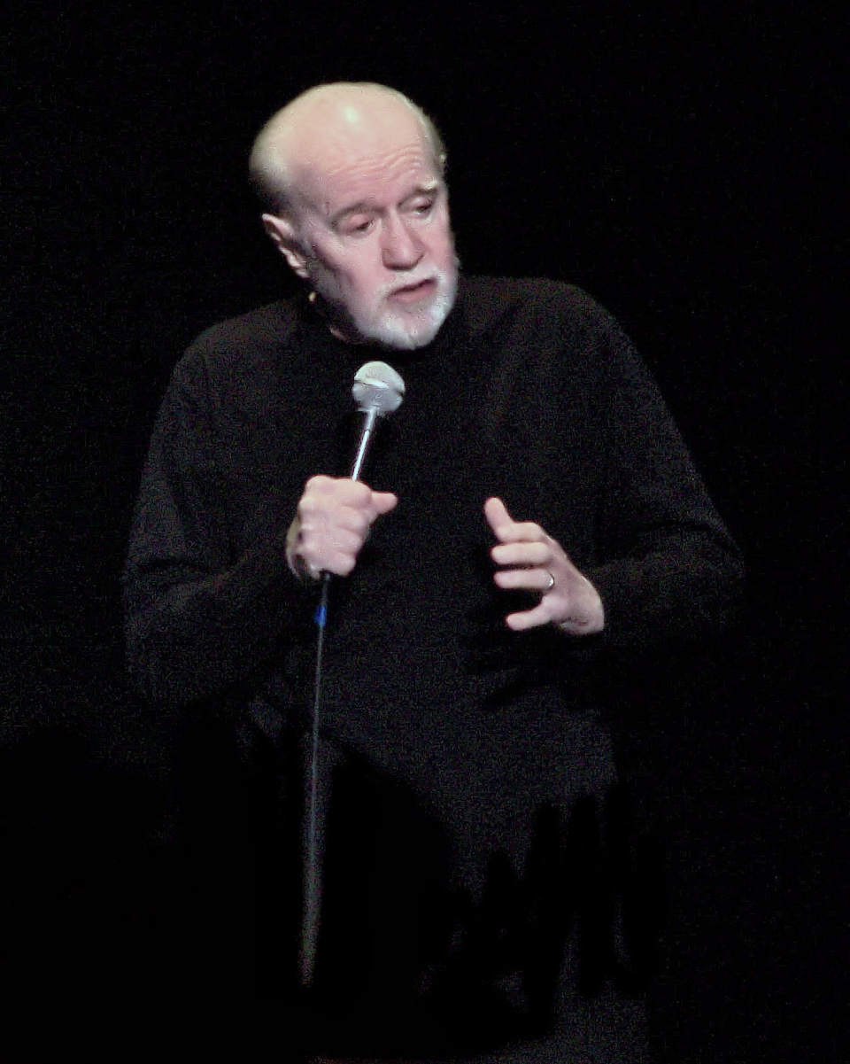 Carlin in April 2008