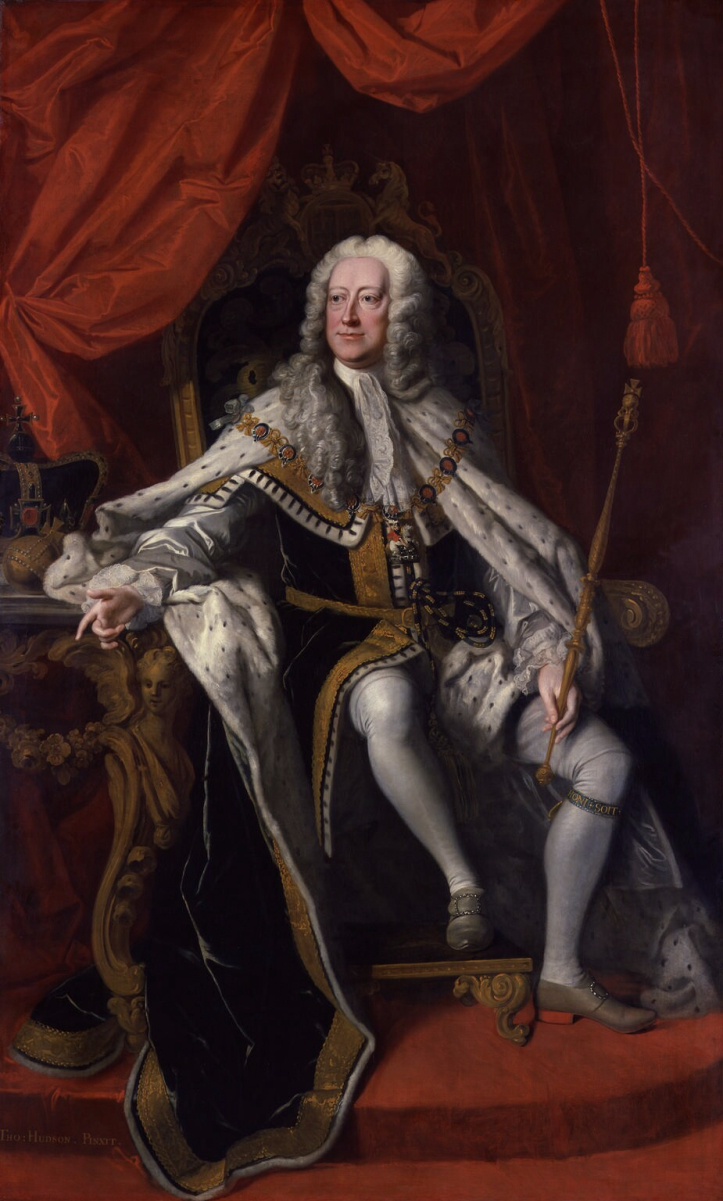 Portrait by <a href="/content/Thomas_Hudson_(painter)" style="color:blue">Thomas Hudson</a>, 1744