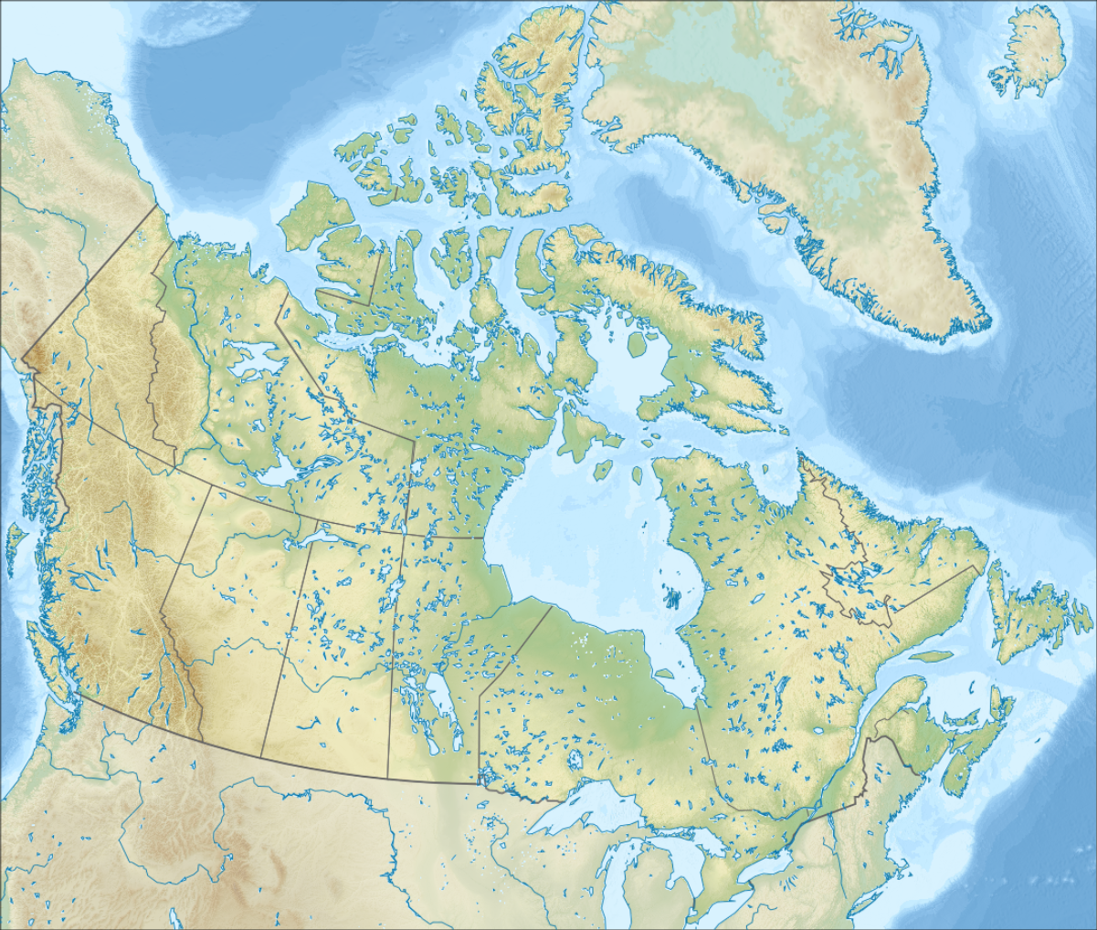 Location in <a href="/content/Canada" style="color:blue">Canada</a>