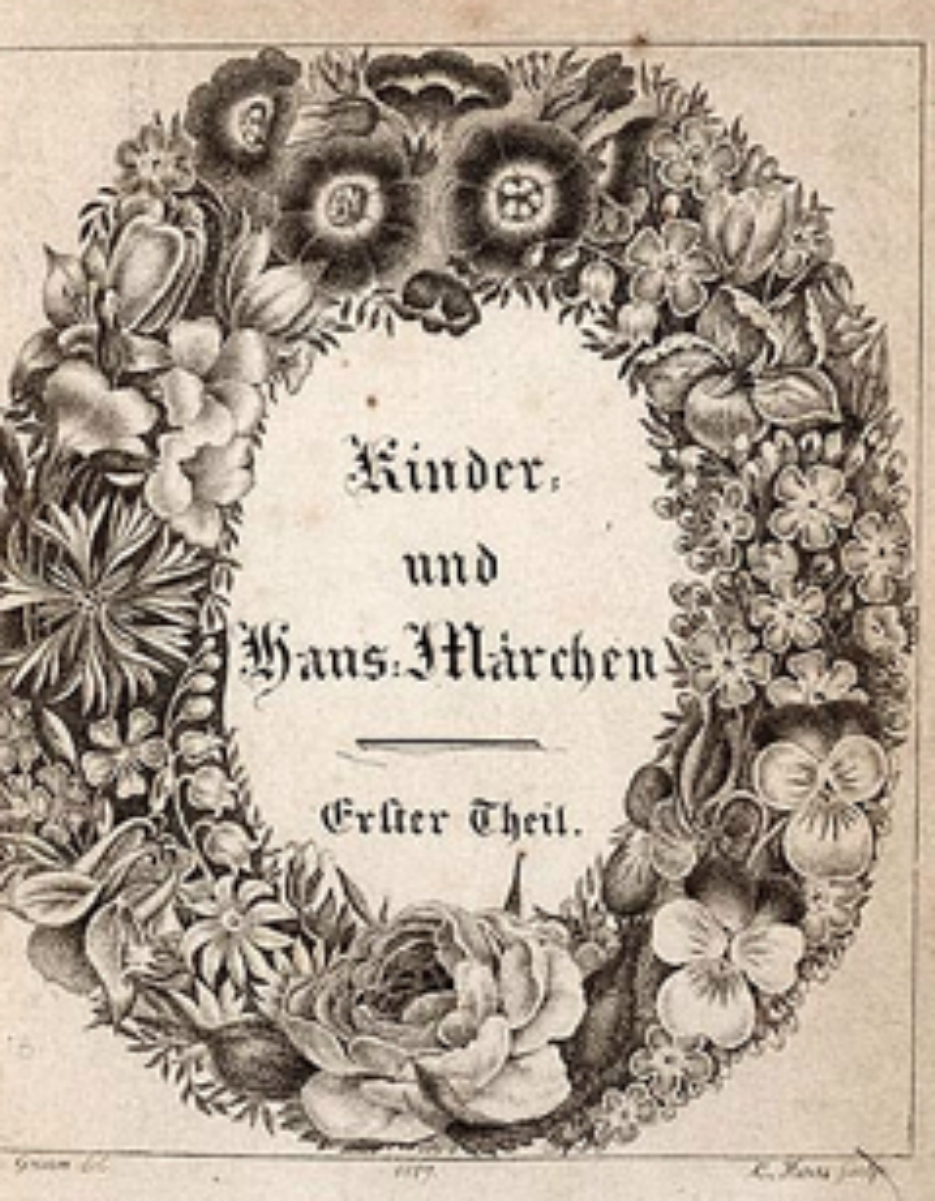 Title page of first volume of Grimms' <i>Kinder- und Hausmärchen</i> (1819) 2nd Ed.