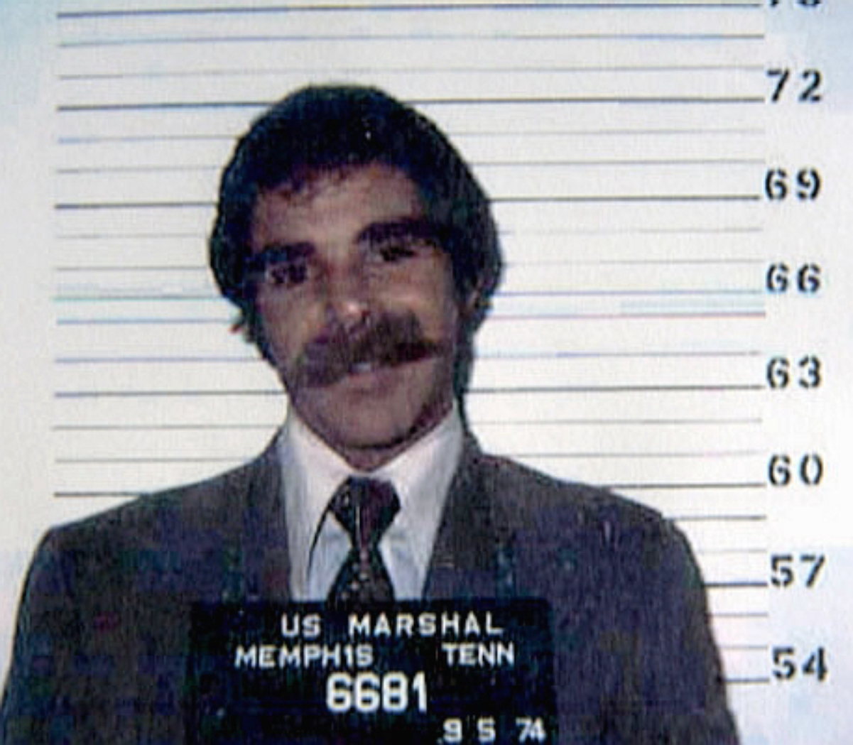 Reems' 1974 mugshot