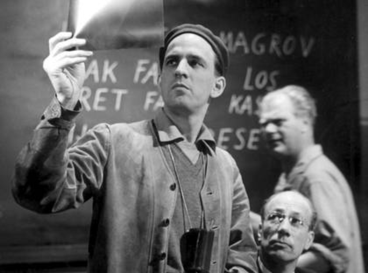 Bergman during production of <i><a href="/content/Wild_Strawberries_(film)" style="color:blue">Wild Strawberries</a></i> (1957)