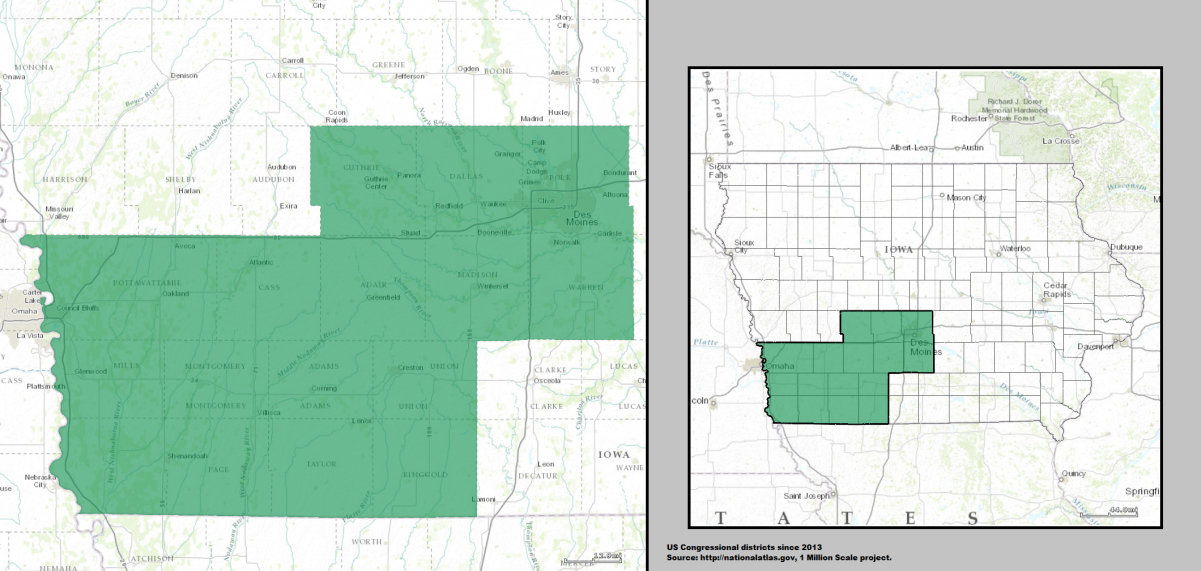 Iowa's 3rd congressional district since January 3, 2013