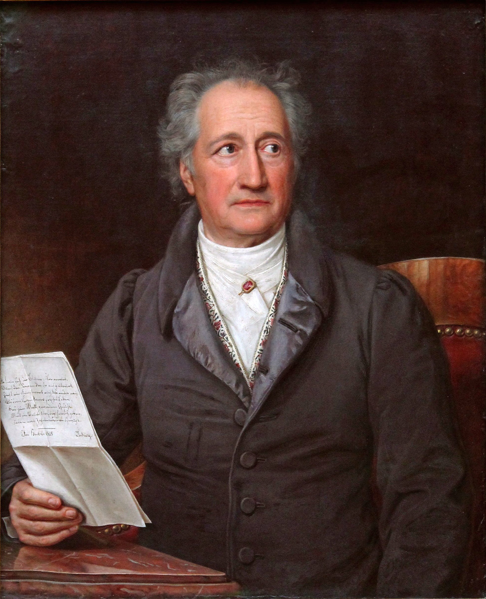 Goethe in 1828, by <a href="/content/Joseph_Karl_Stieler" style="color:blue">Joseph Karl Stieler</a>