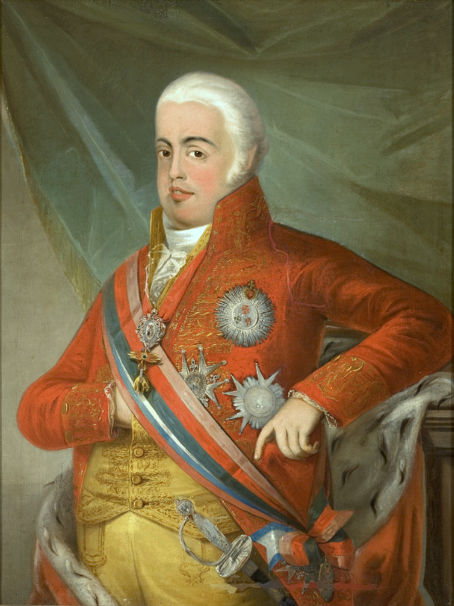 Portrait by <a href="/content/Domingos_Sequeira" style="color:blue">Domingos Sequeira</a>, c. 1802