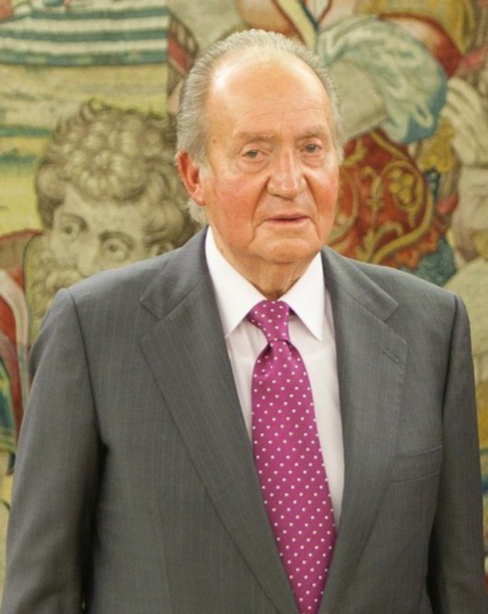 Photographed at an official reception at <a href="/content/La_Zarzuela" style="color:blue">La Zarzuela</a>, 2014