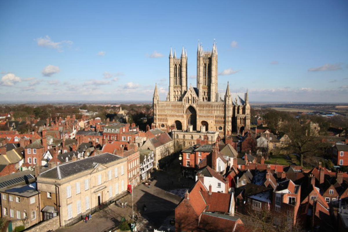 Cathedral and Castle Square from the castle observation tower