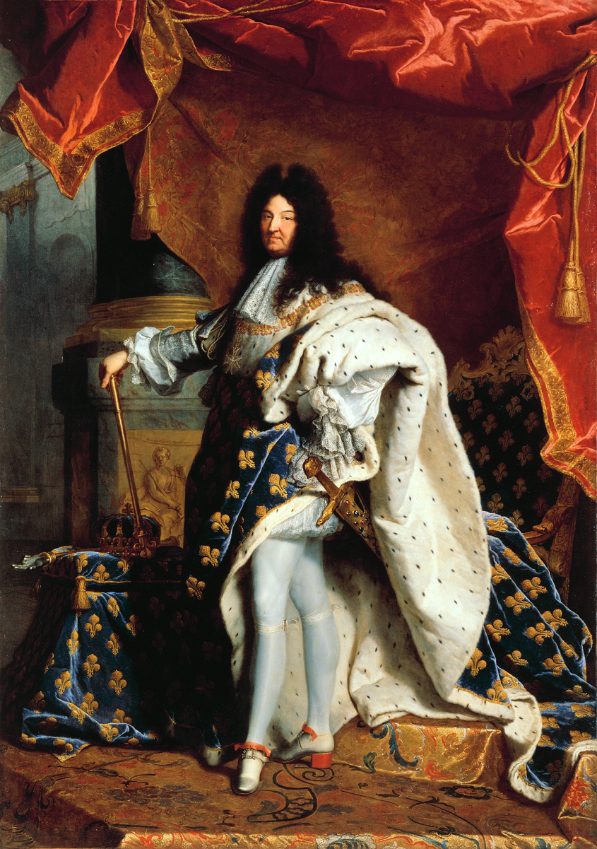 Portrait by <a href="/content/Hyacinthe_Rigaud" style="color:blue">Hyacinthe Rigaud</a>, 1701