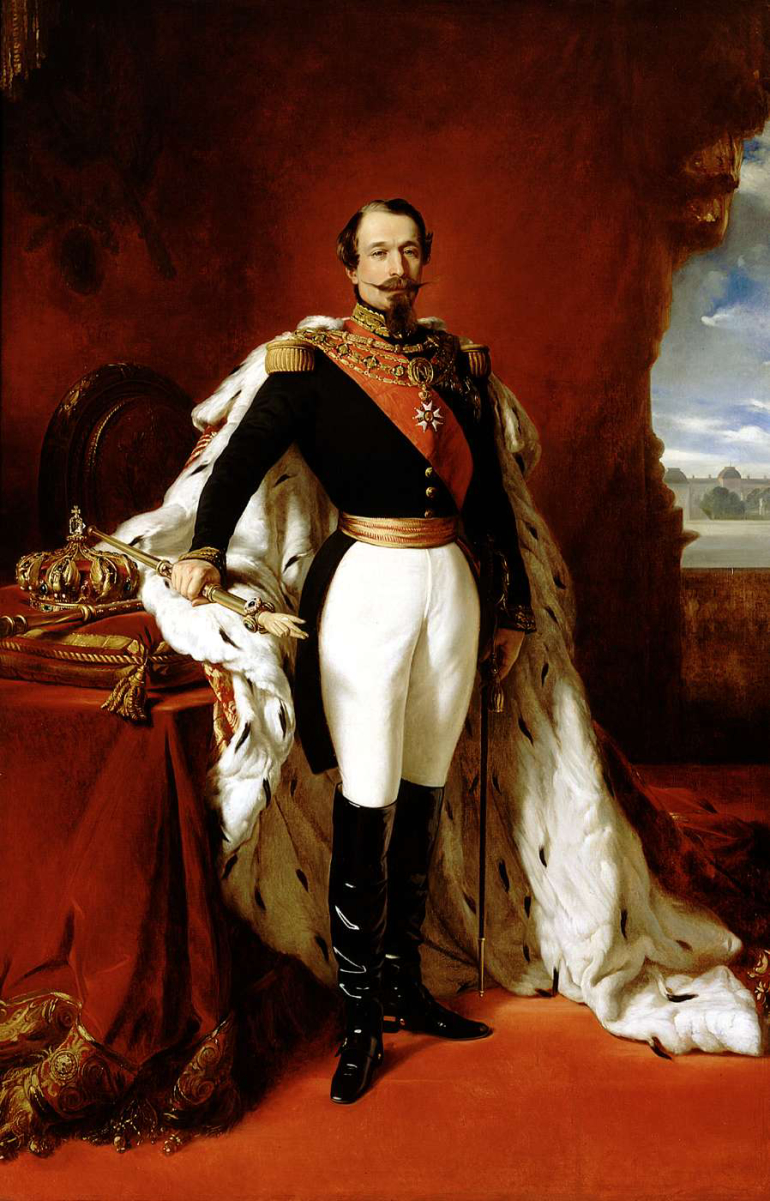 Portrait by <a href="/content/Franz_Xaver_Winterhalter" style="color:blue">Franz Xaver Winterhalter</a>