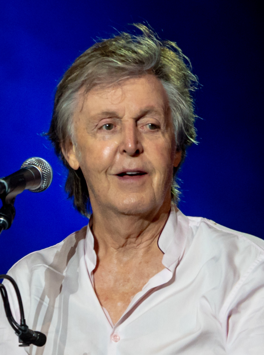 McCartney performing in October 2018