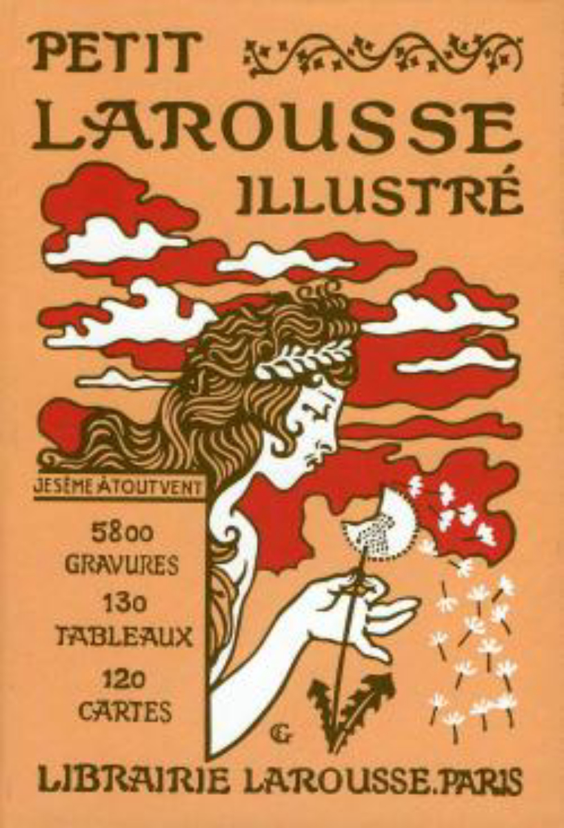 <i>Le Petit Larousse</i> in its original form designed by <a href="/content/Eug%C3%A8ne_Grasset" style="color:blue">Eugène Grasset</a>, 1905 edition <a href="/content/International_Standard_Book_Number" style="color:blue">ISBN</a> <a href="/content/Special:BookSources/2-03-530849-6" style="color:blue">2-03-530849-6</a>