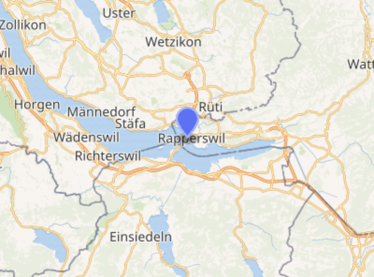 Location of Rapperswil