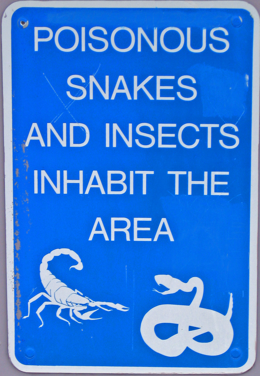 <a href="/content/Warning_sign" style="color:blue">Warning signs</a>, such as this one, can improve safety <a href="/content/Awareness" style="color:blue">awareness</a>.