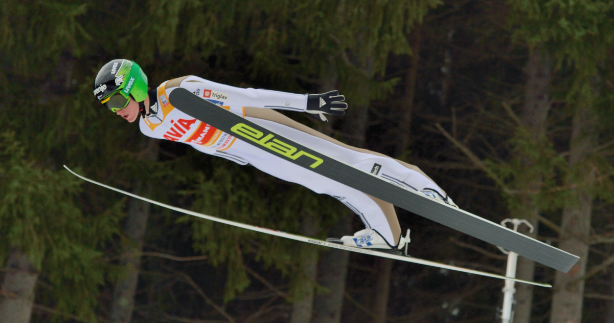 <a href="/content/Peter_Prevc" style="color:blue">Peter Prevc</a> in <a href="/content/Hochfirst_Ski_Jump" style="color:blue">Titisee-Neustadt</a>, March 2016