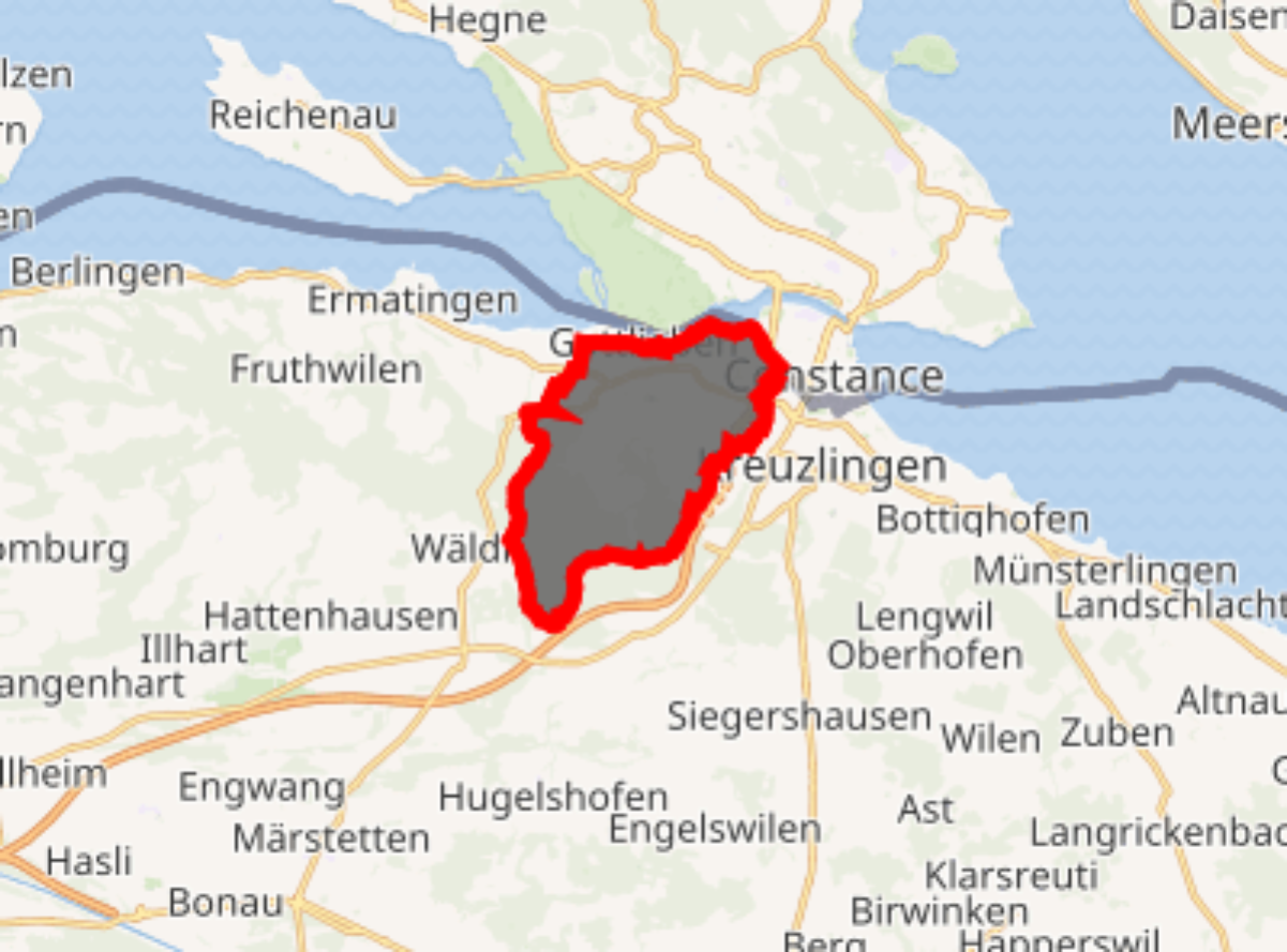 Location of Tägerwilen
