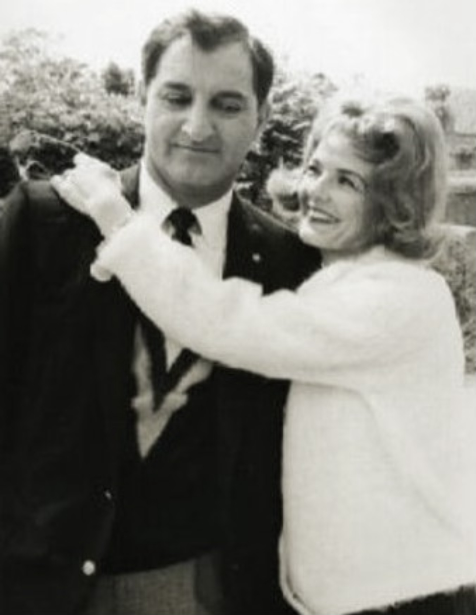 Danny Thomas and <a href="/content/Marjorie_Lord" style="color:blue">Marjorie Lord</a>, 1962