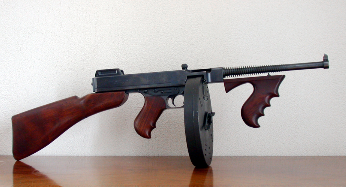 Thompson submachine gun Wiki