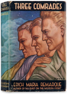 Three comrades read picture