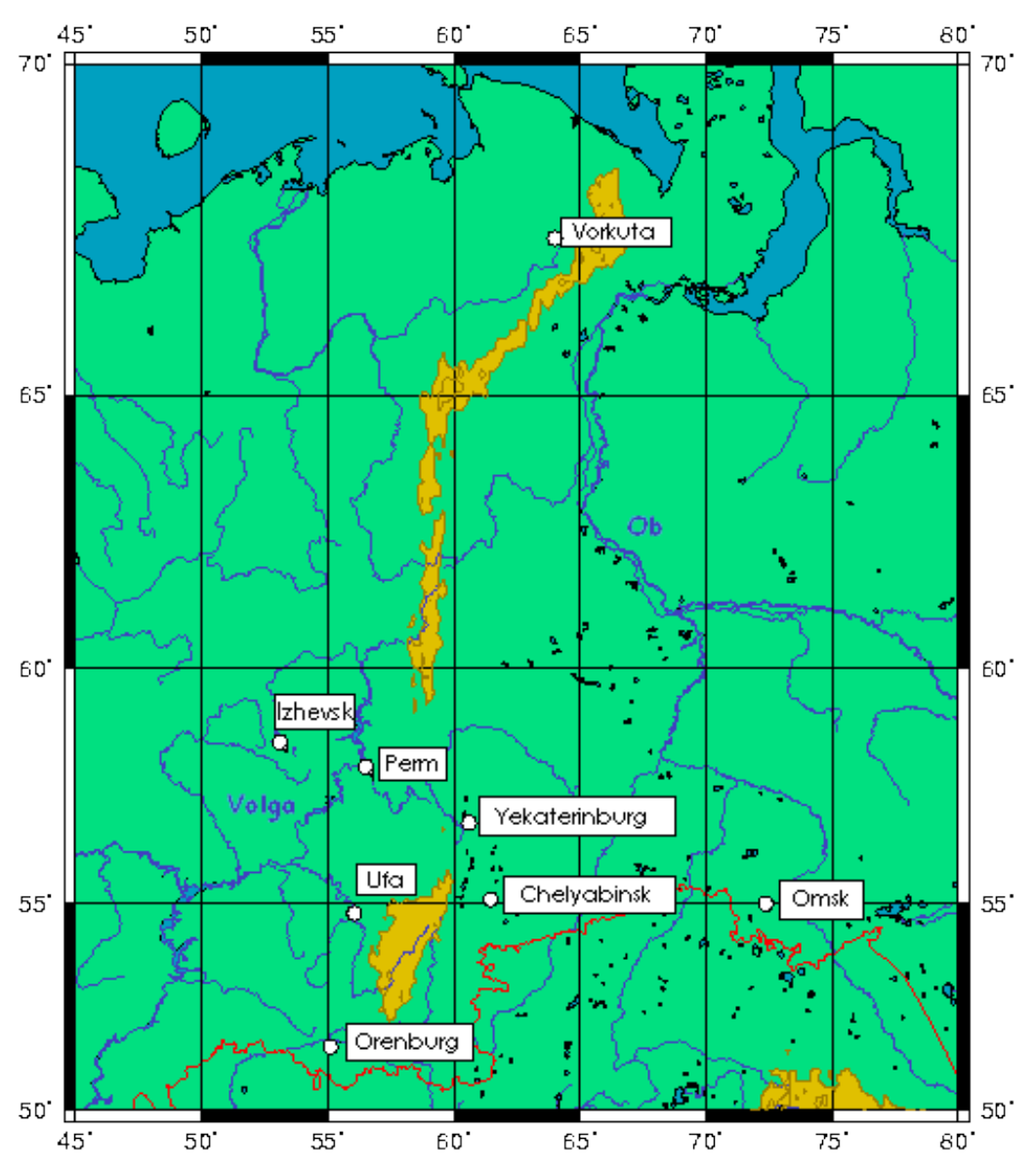 Ural Mountains